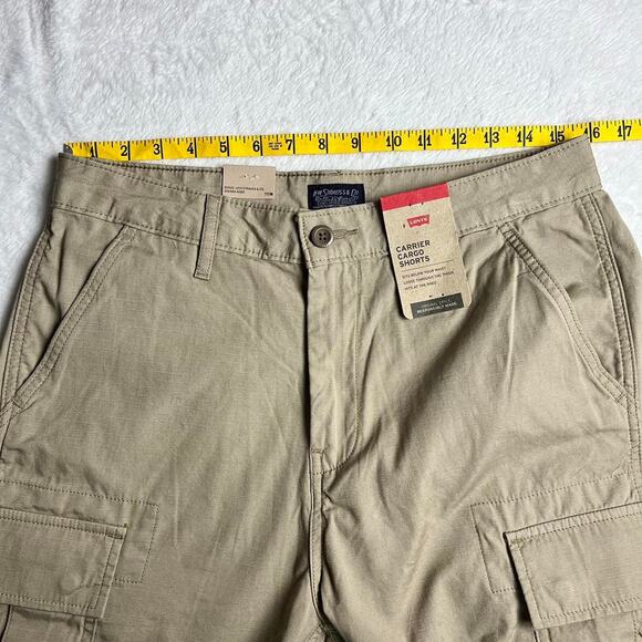 Levi’s Carrier cargo shorts khaki size 29 NWT - Picture 8 of 8